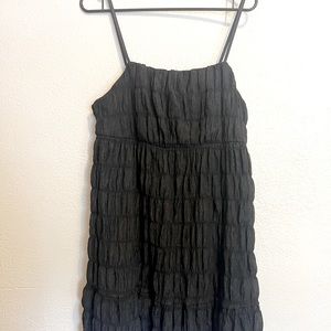 Loose Fit Black Dress